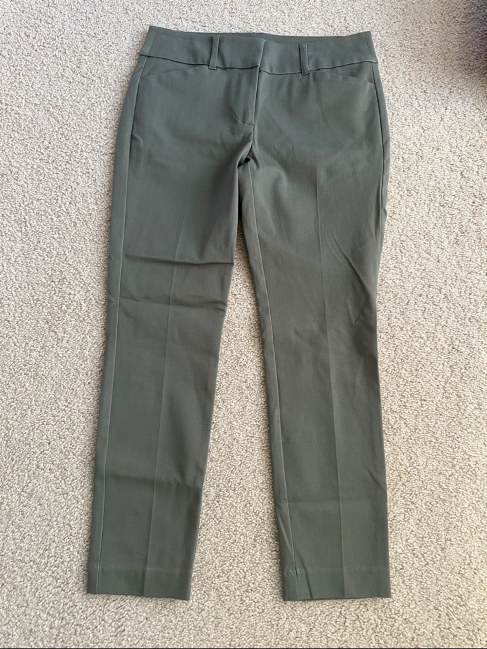 LOFT Olive Slim Straight Women’s Dress Pants